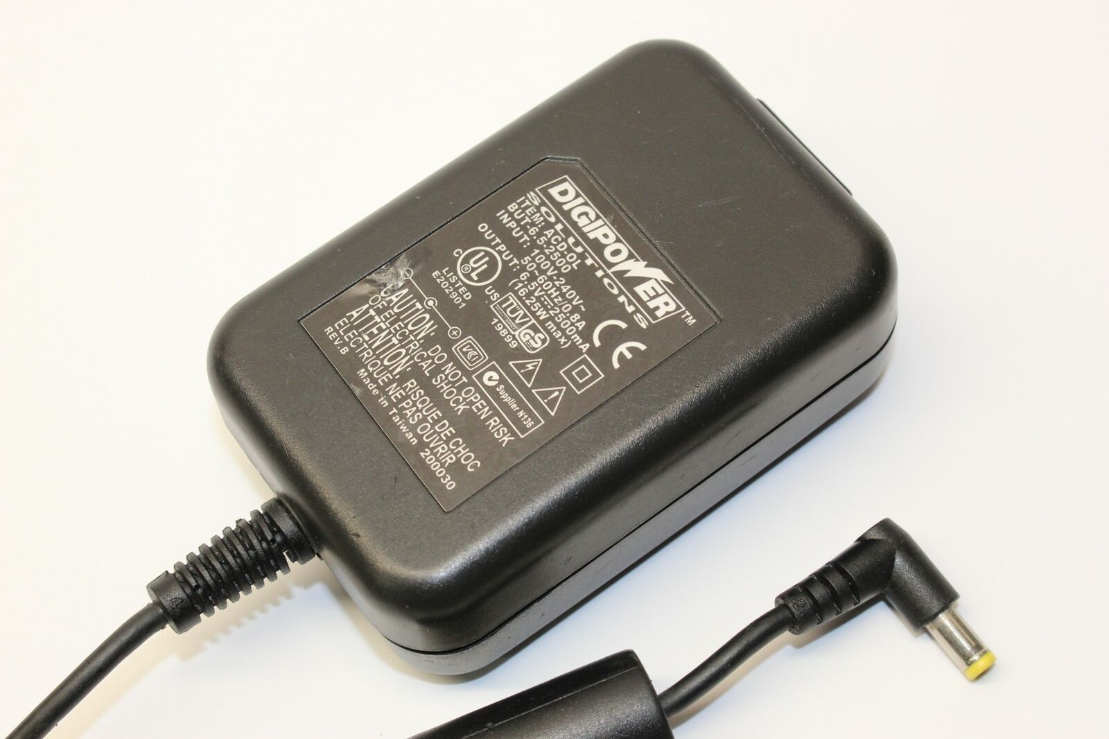 New 6.5V 2.5A Digipower ACD-0L Power Supply Ac Adapter